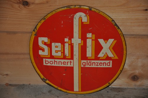 Altes blechschild 30erj - altes,