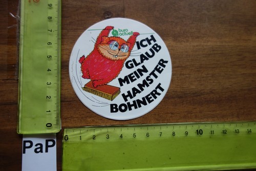 Alter aufkleber büro - aufkleber,