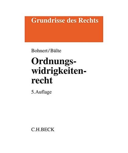 Ordnungswidrigkeitenrecht