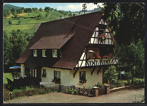 Ansichtskarte sasbachwalden - ansichtskarte,