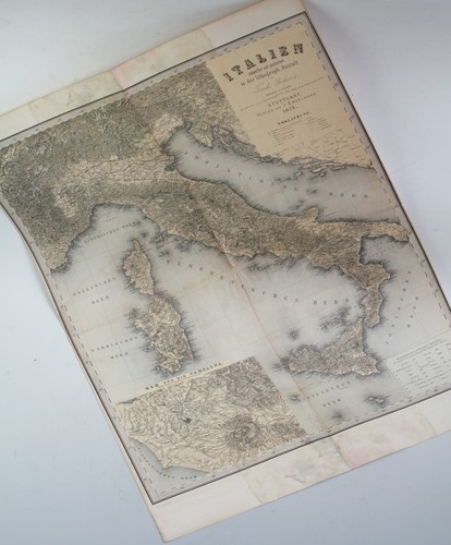 Karte italien farbig - karte,