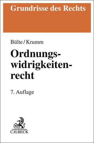 Ordnungswidrigkeitenrecht - , |