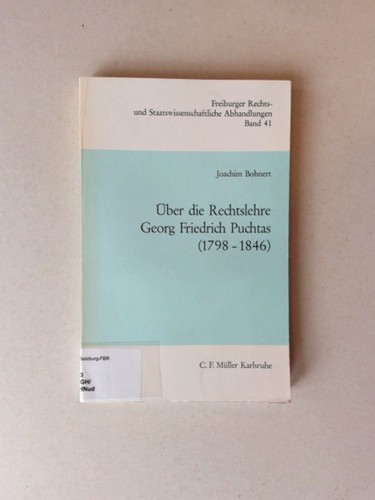 über die rechtslehre georg - Über,
