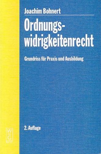 Ordnungswidrigkeitenrecht
