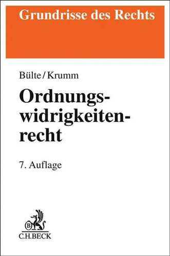 Ordnungswidrigkeitenrecht - , |